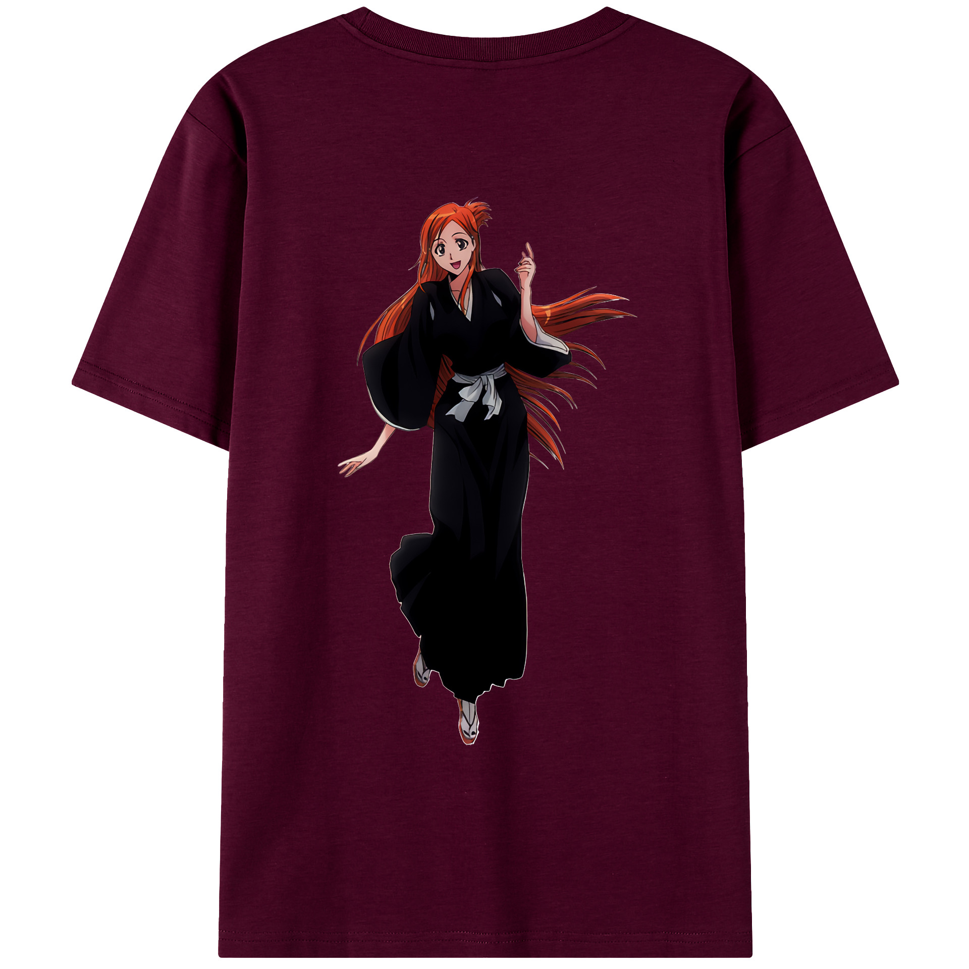 （画像用） ブリーチ 井上織姫（いのうえおりひめ） BLEACH Inoue Orihime レディース半袖Tシャツ(バックプリント)